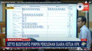 Sah! Komisi III DPR Sepakati 5 Komisioner KPK 2024-2029, Setyo Budiyanto Jadi Ketua