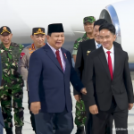 Presiden RI Prabowo Subianto kembali tiba di Indonesia, usai lawatannya ke sejumlah negara selama sekitar dua pekan terakhir. (Foto:Tangkapan layar/ Ubay)