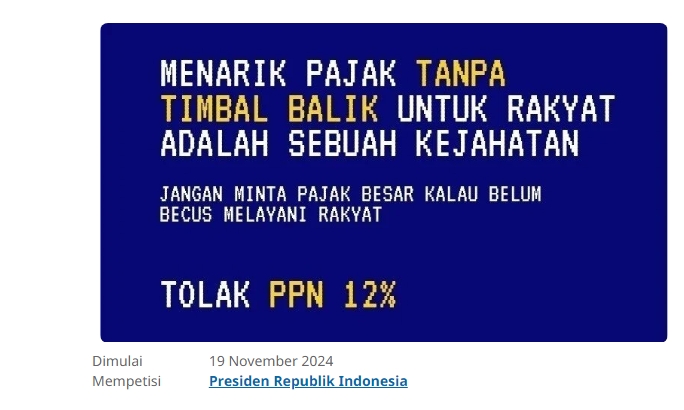 Kenaikan PPN 12%