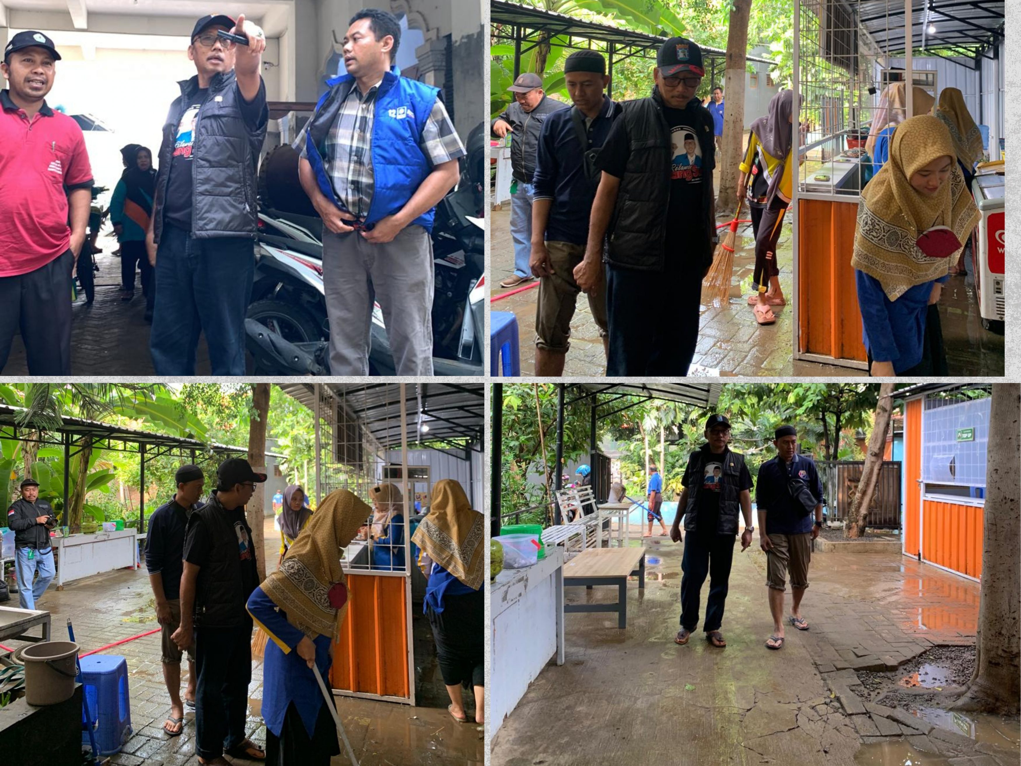 Suli Daim Tinjau Langsung Dua Sekolah Terdampak Banjir di Ponorogo