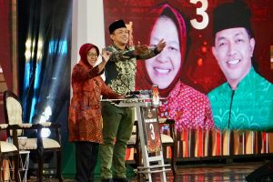 Tanggapi Survei LSI Denny JA, PDIP Jatim: Survei Internal Risma-Gus Hans 40 Persen