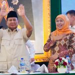 Presiden RI Prabowo Subianto (kiri) dan Cagub Jatim nomor urut 2 Khofifah Indar Parawansa. (Foto:IST)