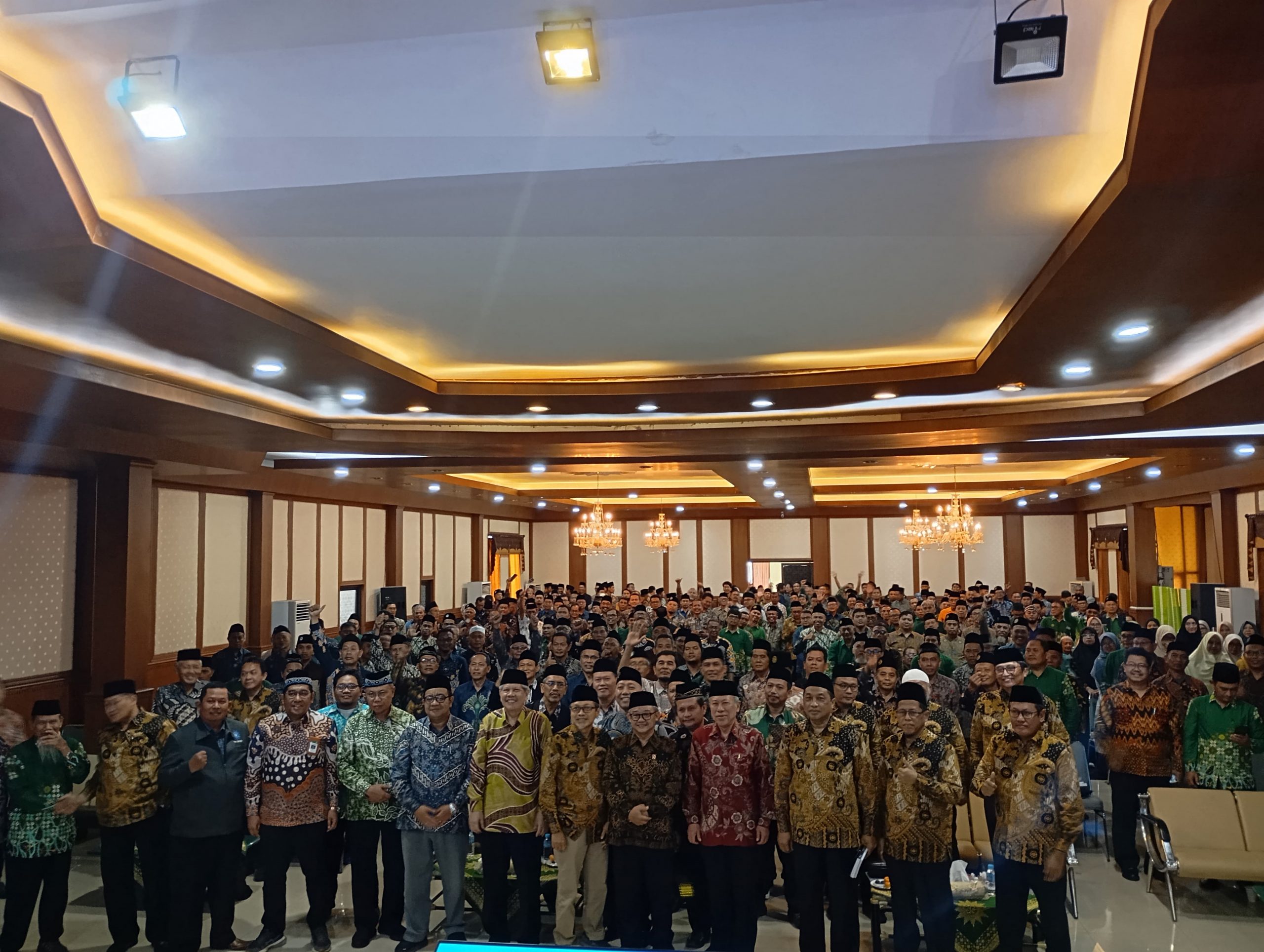 Musypimwil I PWM Jawa Timur di Aula KH Mas Mansyur, Gedung PWM Jatim, Jalan Kertomenanggal IV/1, Kota Surabaya, Ahad (15/12/2024). (Foto: Ubay)