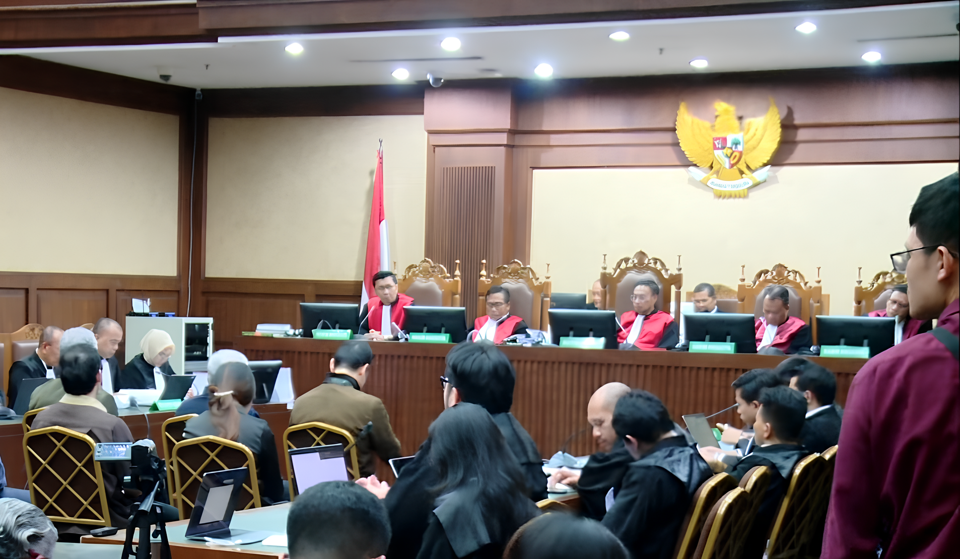 Sidang Harvey Moeis di Pengadilan Tipikor Jakarta Pusat. (Foto:Ubay)