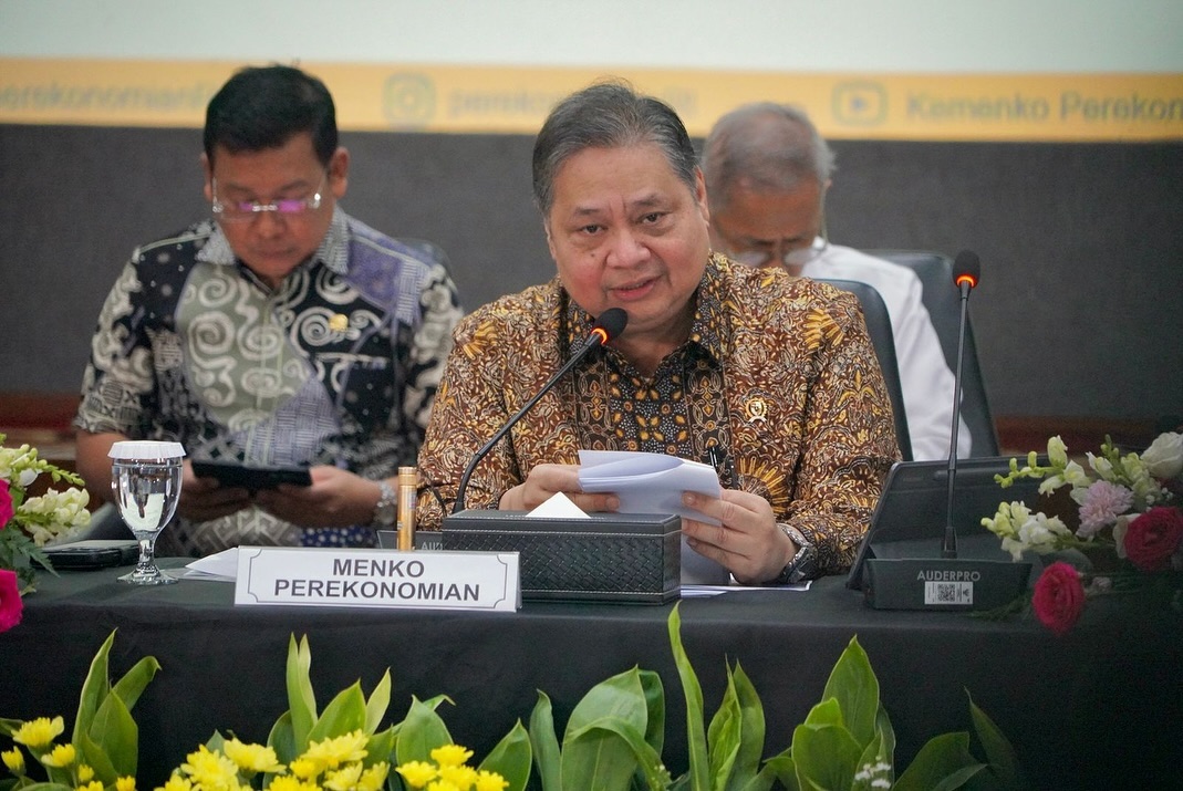 Menko Bidang Perekonomian, Airlangga Hartarto.