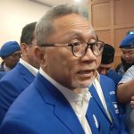Ketua Umum PAN Zulkifli Hasan (Zulhas) usai membuka Workshop PAN di Shangri-La Hotel, Kota Surabaya, Kamis (19/12/2024). (Foto: Ubay)