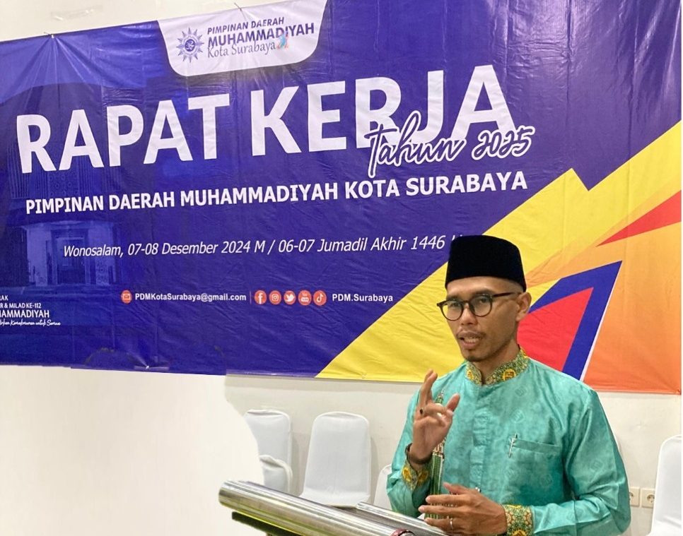 Wakil Ketua LHKP PDM Surabaya, HMI El Hakim menyampaikan pandangan prioritasnya pasca tahun politik 2024.