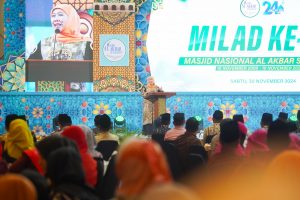 Luncurkan Dua Aplikasi di Milad ke-24 MAS, Khofifah: Maksimalkan Layanan untuk Memakmurkan Masjid