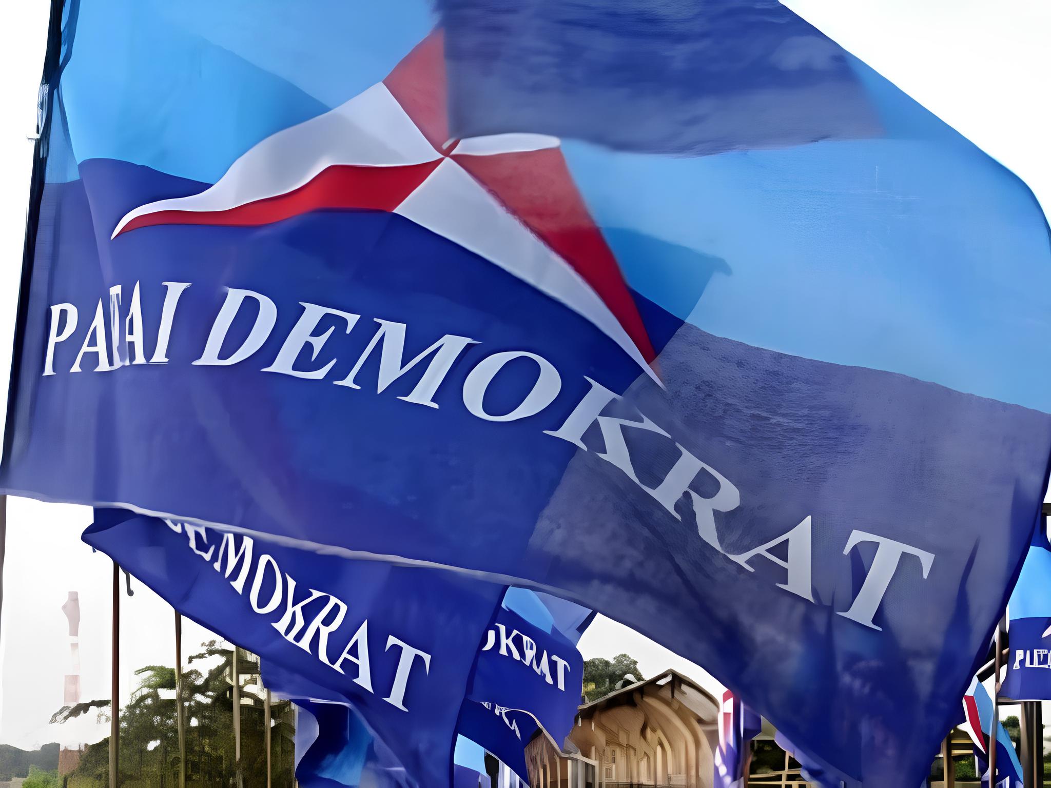 Bendera Partai Demokrat. (Foto:IST)