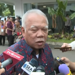 Kepala Otorita IKN, Basuki Hadimuljono memberikan keterangan kepada awak media saat di Kompleks Istana Kepresidenan, Jakarta, Selasa (10/12/2024). (Foto:Tangkapan layar/ Ubay)