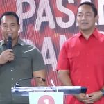 Pasangan Cagub-Cawagub Jawa Tengah nomor urut 1 Andika-Hendi saat Debat Publik Pilgub Jateng 2024.