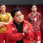 Ketua Umum PSSI Erick Thohir memotivasi para pemain Timnas Indonesia. (Foto:Dok. PSSI)