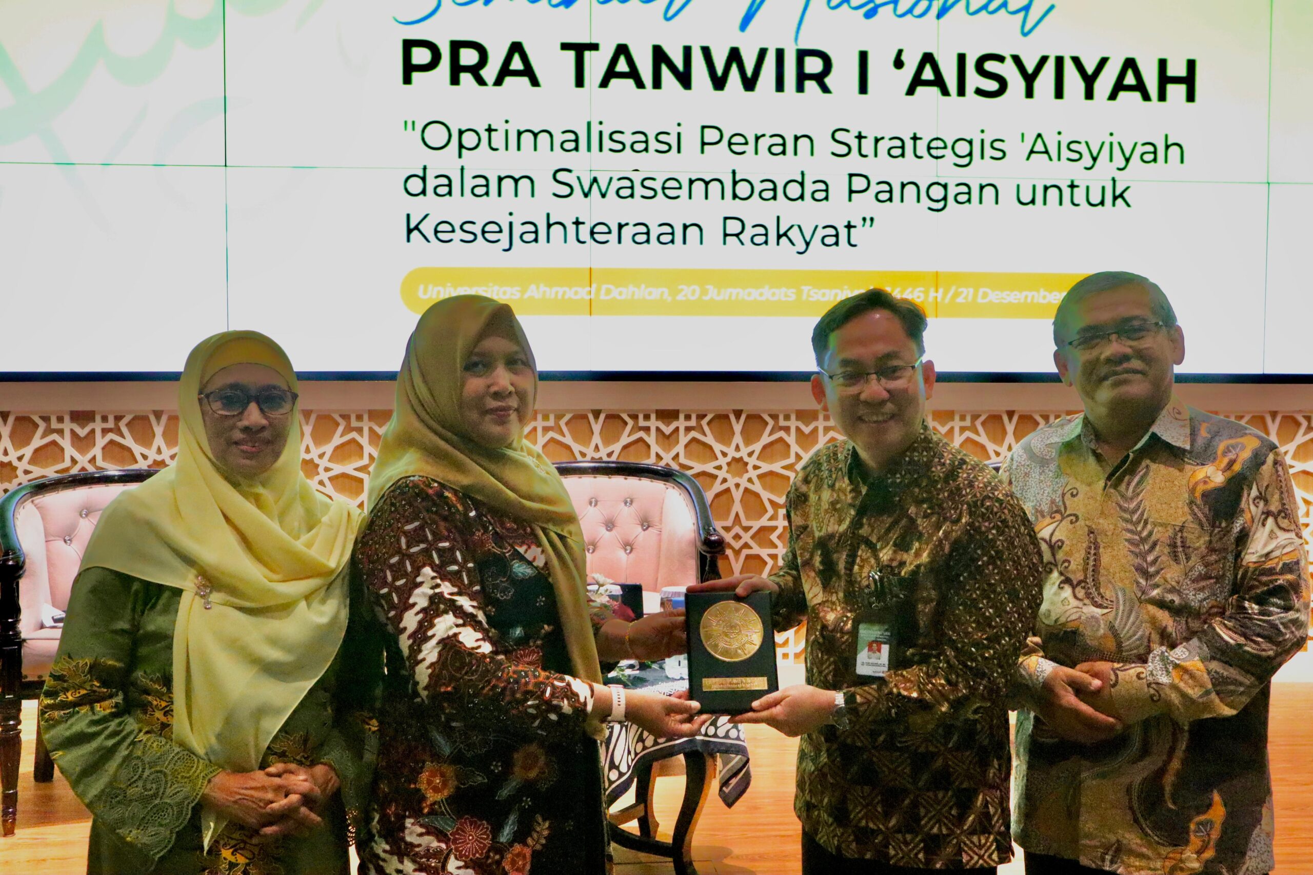 Seminar Pra-Tanwir I Aisyiyah di UAD, Sabtu (21/12/2024). (Foto:Muhammadiyah.or.id)