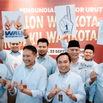 Paslon nomor urut 1 di Pilwali Kota Malang, Wahyu Hidayat dan Ali Muthohirin (WALI). (Foto:IST)