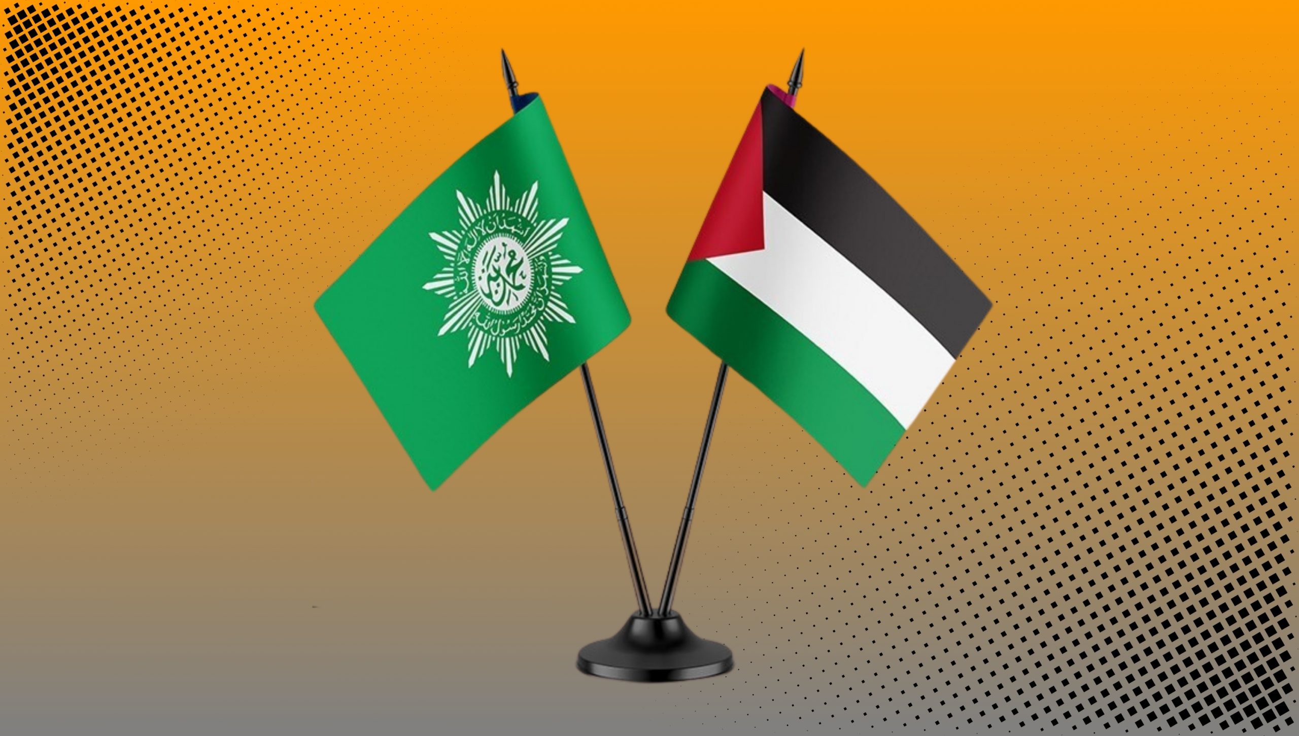 Muhammadiyah dan Palestina. (Ilustrasi: Ubay NA)