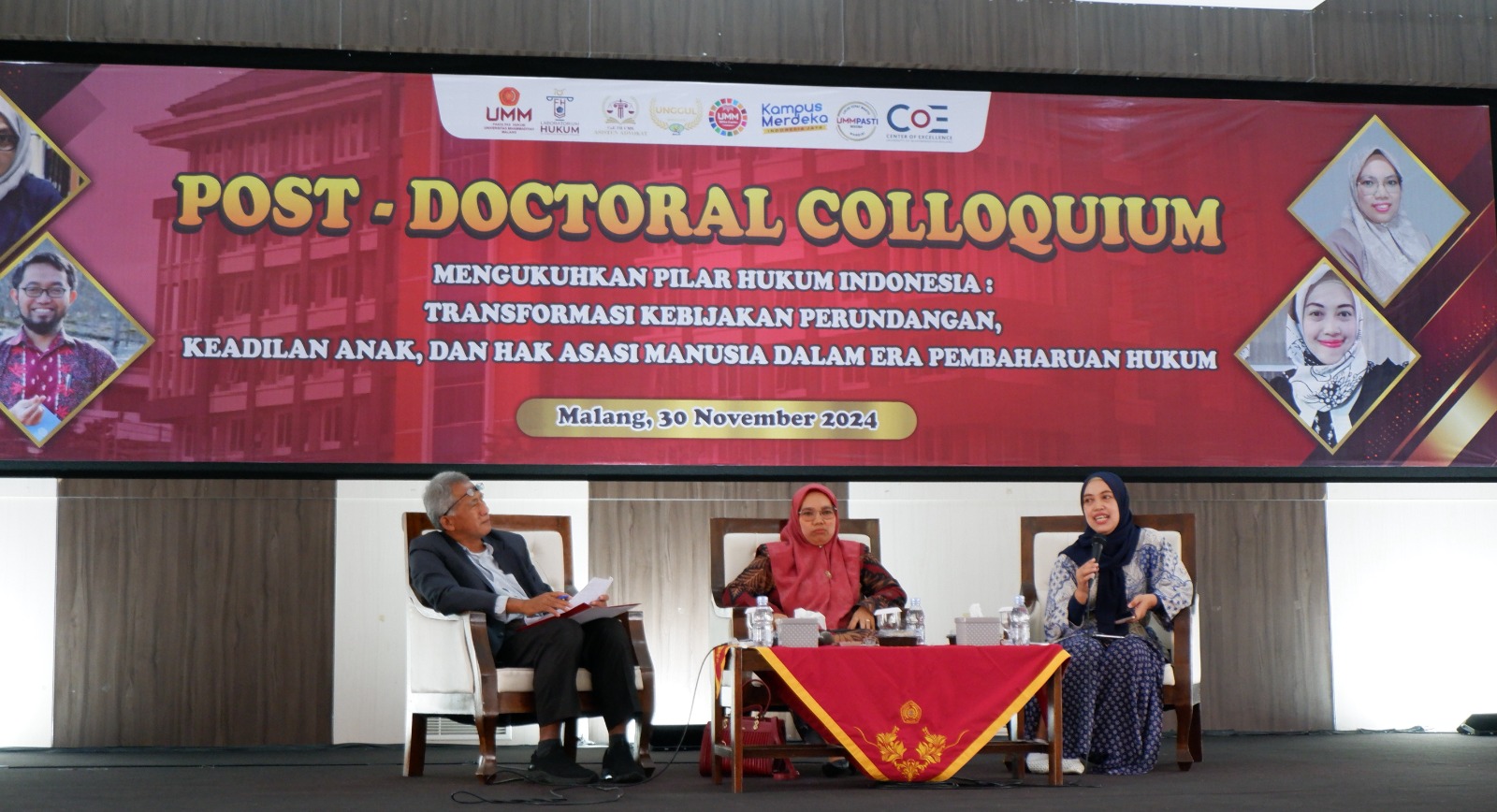 FH UMM menggelar Post-Doctoral Colloquium. (Foto: UMM)