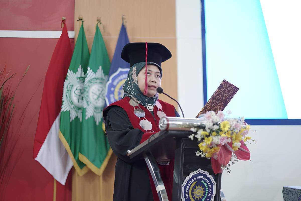 Wakil Rektor I Umsida, Prof Hana Catur Wahyuni. (Foto:Dok. Umsida)