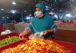 Harga Cabai Rawit Tahan Inflasi Jatim November 2024