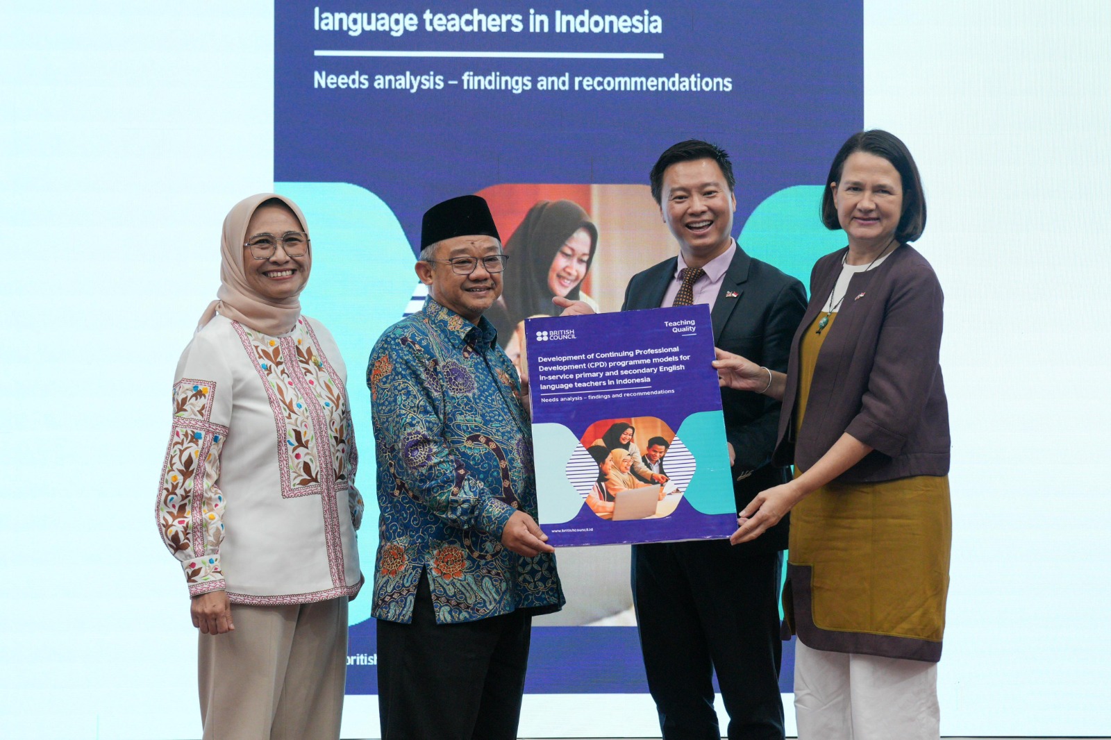 Kerjasama Kemendikdasmen RI dan Pemerintah Inggris melalui British Council, Rabu (22/1/2025). (Foto: Kemendikdasmen)