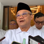Mendikdasmen RI Prof Abdul Mu'ti saat di Kantor Kemenko PMK, Senin (13/1/2025). (Foto: Ubay NA)
