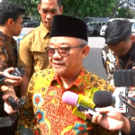 Mendikdasmen RI, Prof Abdul Mu'ti, berbicara kepada awak media saat di Kompleks Istana Kepresidenan, Jakarta, Jumat (17/1/2025). (Foto:Tangkapan layar)