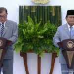 PM Jepang Shigeru Ishiba dan Presiden RI Prabowo Subianto dalam pertemuan di Istana Kepresidenan Bogor, Sabtu (11/1/2025). (Foto:Setpres)