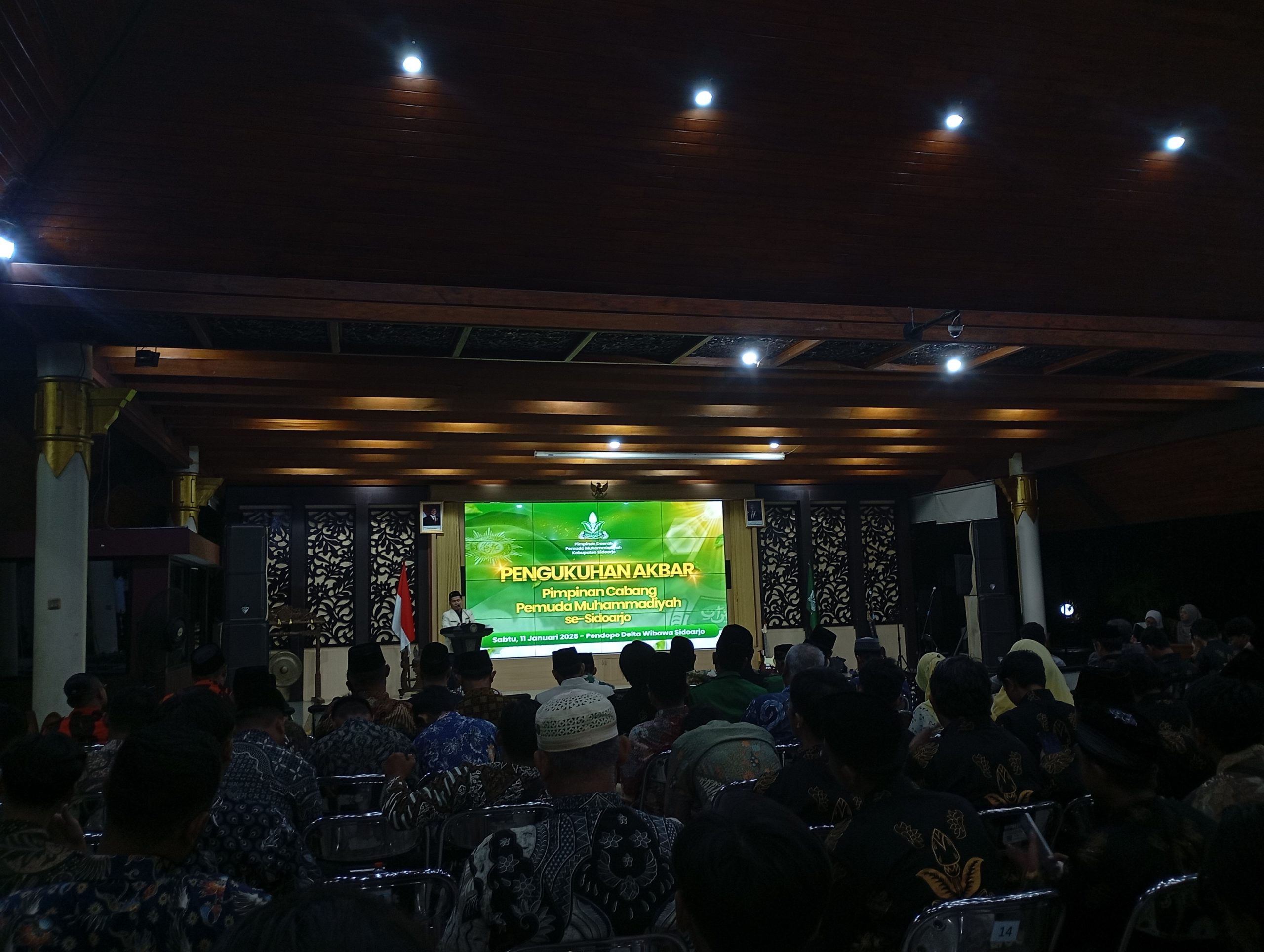 Pengukuhan Akbar PCPM se-Sidoarjo di Pendopo Kabupaten Sidoarjo, Sabtu (11/1/2025). (Foto:IST)