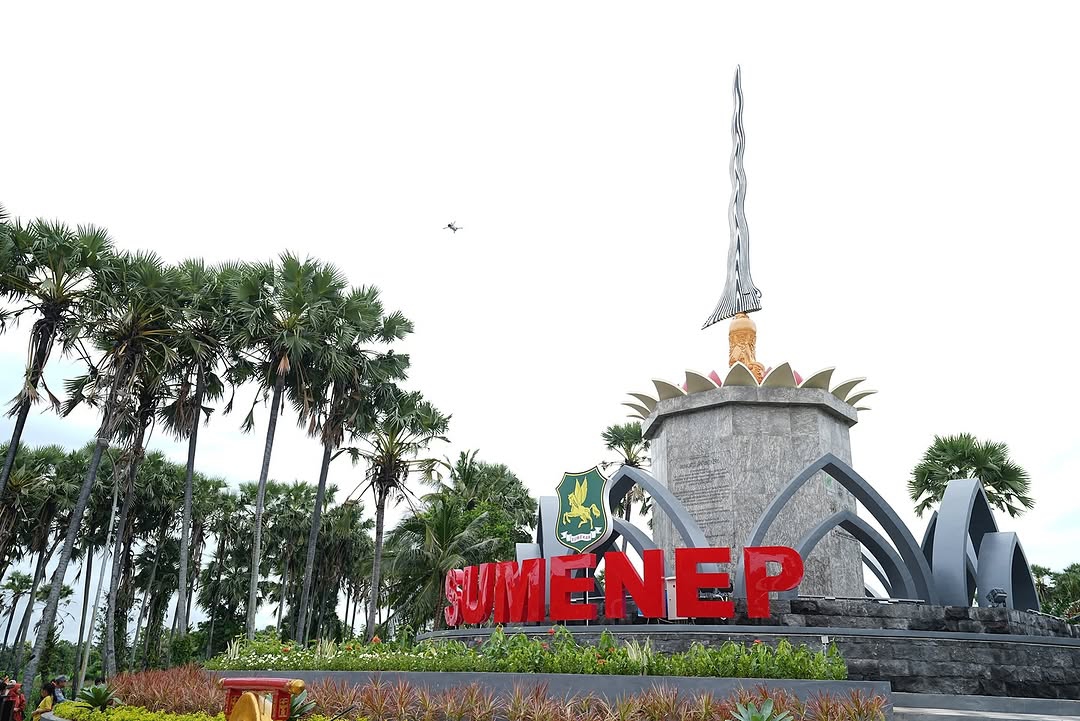 Monumen Tugu Keris di Sumenep, Madura, Jawa Timur. (Foto:IST)