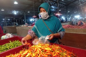 Stok Pangan Kota Pahlawan Aman Tiga Bulan ke Depan