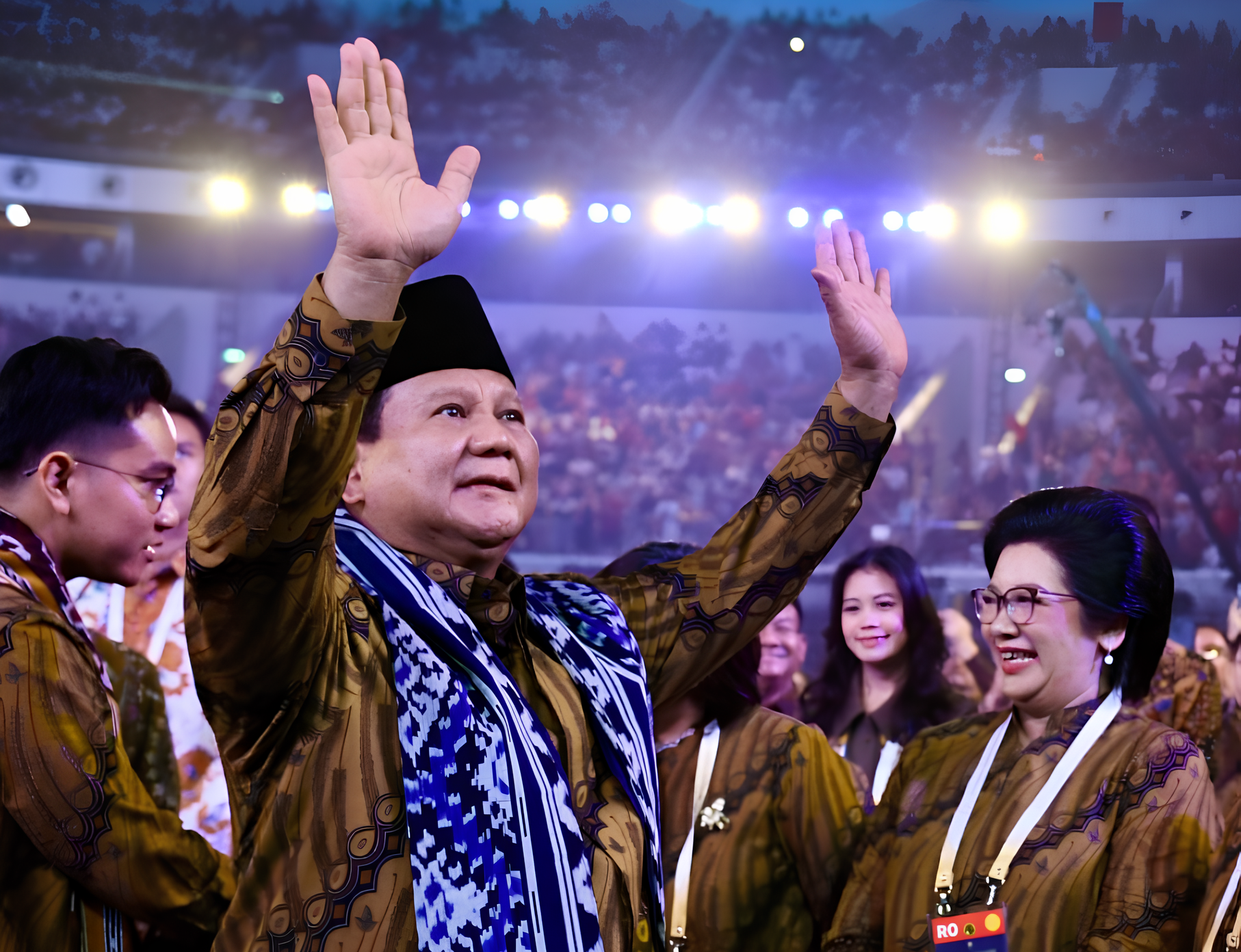 Presiden RI yang juga Ketua Umum Partai Gerindra, Prabowo Subianto. Melalui forum KLB, ia kembali didapuk memimpin Partai Gerindra untuk periode 2025-2030. (Foto:IST)