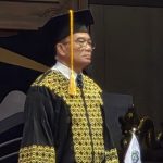 Penasihat Khusus Presiden untuk Urusan Haji, Prof Dr Muhadjir Effendy MAP, dikukuhkan sebagai Guru Besar Universitas Negeri Malang (UM), Kamis (13/2/2025). (Foto: IST)