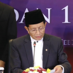 Menag RI, Prof Nasaruddin Umar, saat menyampaikan hasil Sidang Isbat di Kantor Kemenag RI, Jakarta, Jumat (28/2/2025). (Foto: Tangkapan layar/ Ubay)