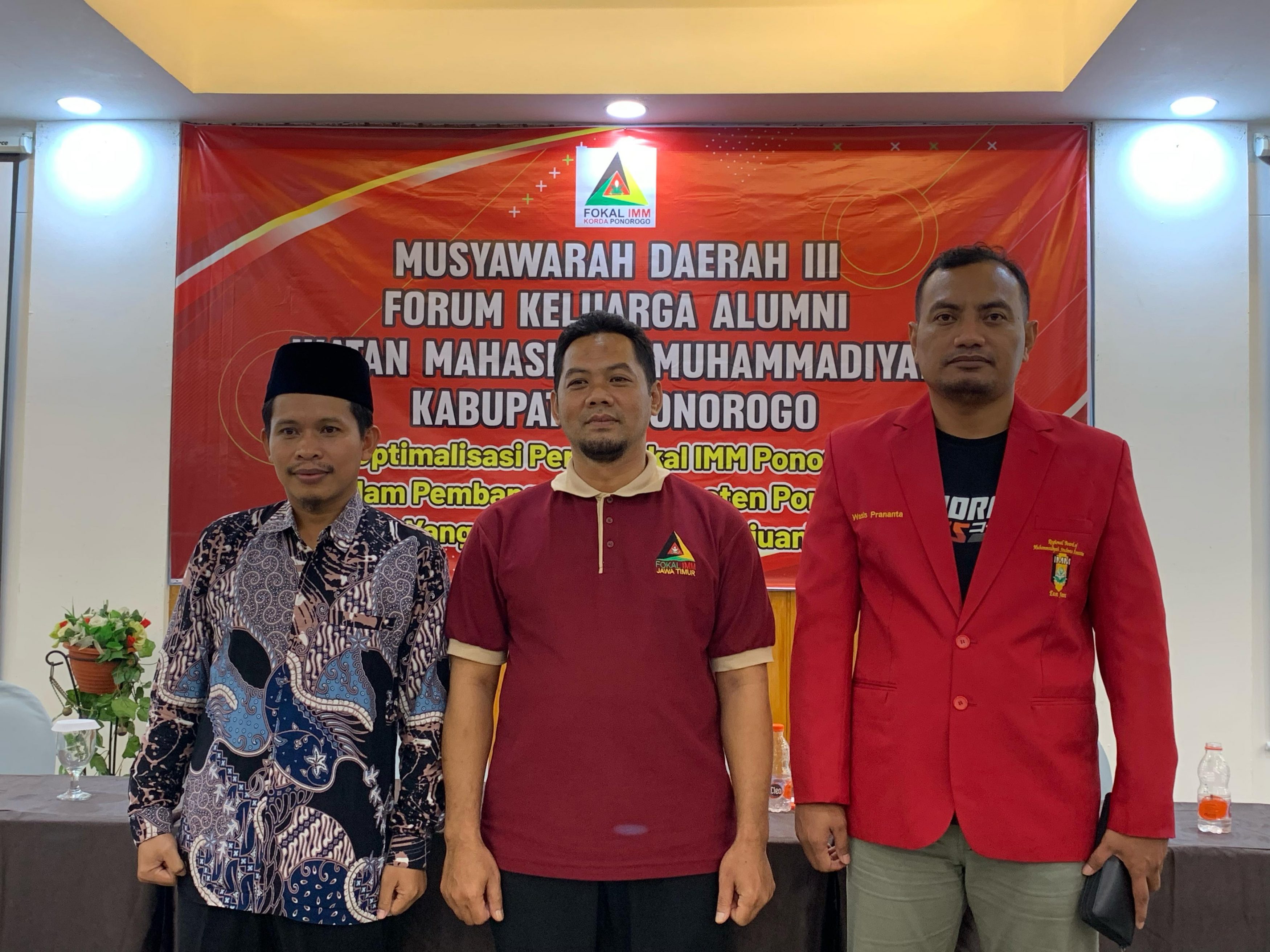 Gelar Musyda ke-III, Sarto Terpilih Jadi Ketua Fokal IMM Ponorogo