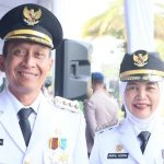 Pasangan Bupati dan Wakil Bupati Bojonegoro, Setyo Wahono dan Nurul Azizah, saat pelantikan di Istana Kepresidenan Jakarta, Kamis (20/2/2025) lalu. (Foto:IST)