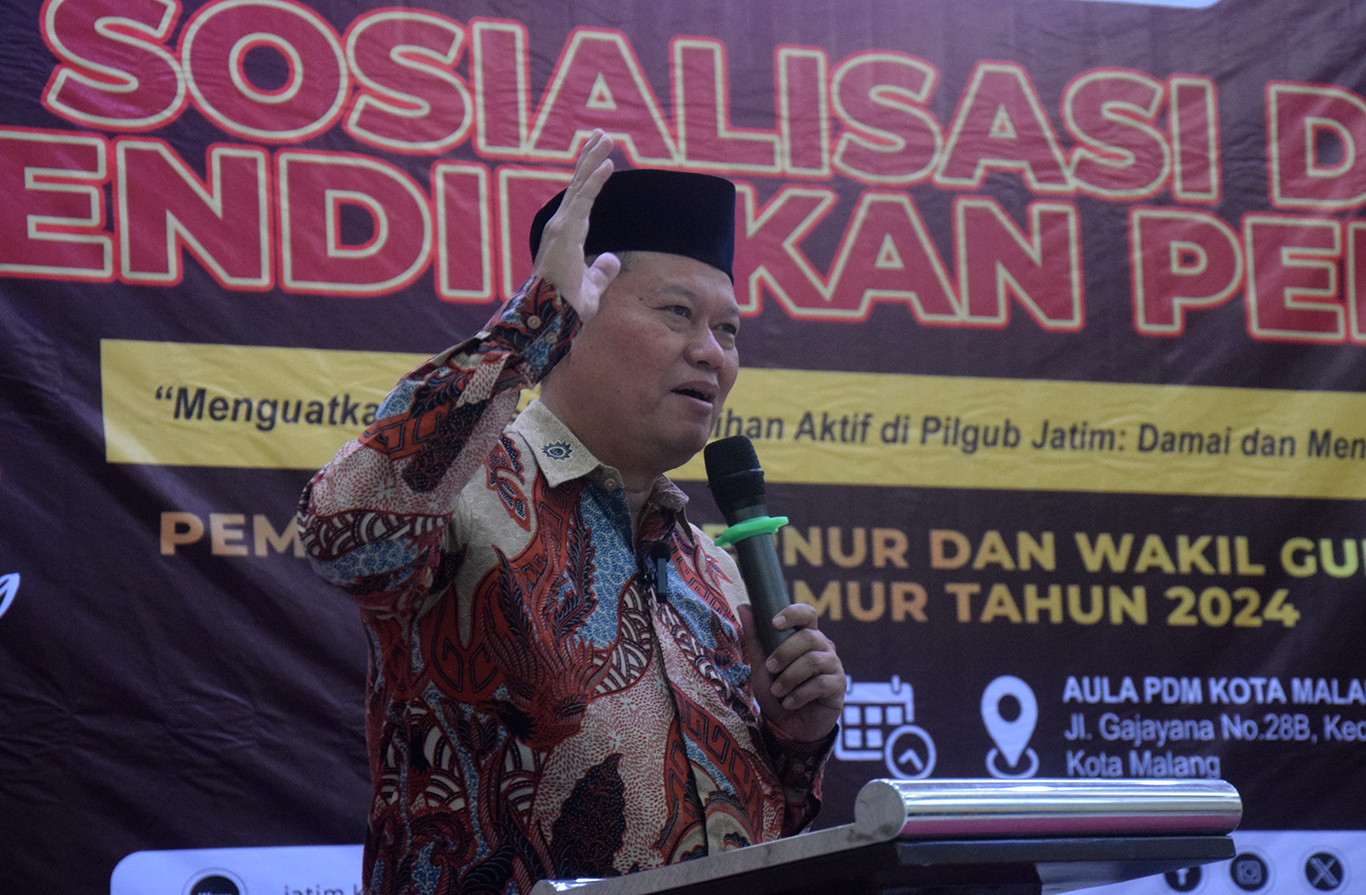 Ketua LHKP PWM Jawa Timur, Muhammad Mirdasy. (Foto: Ubay NA)