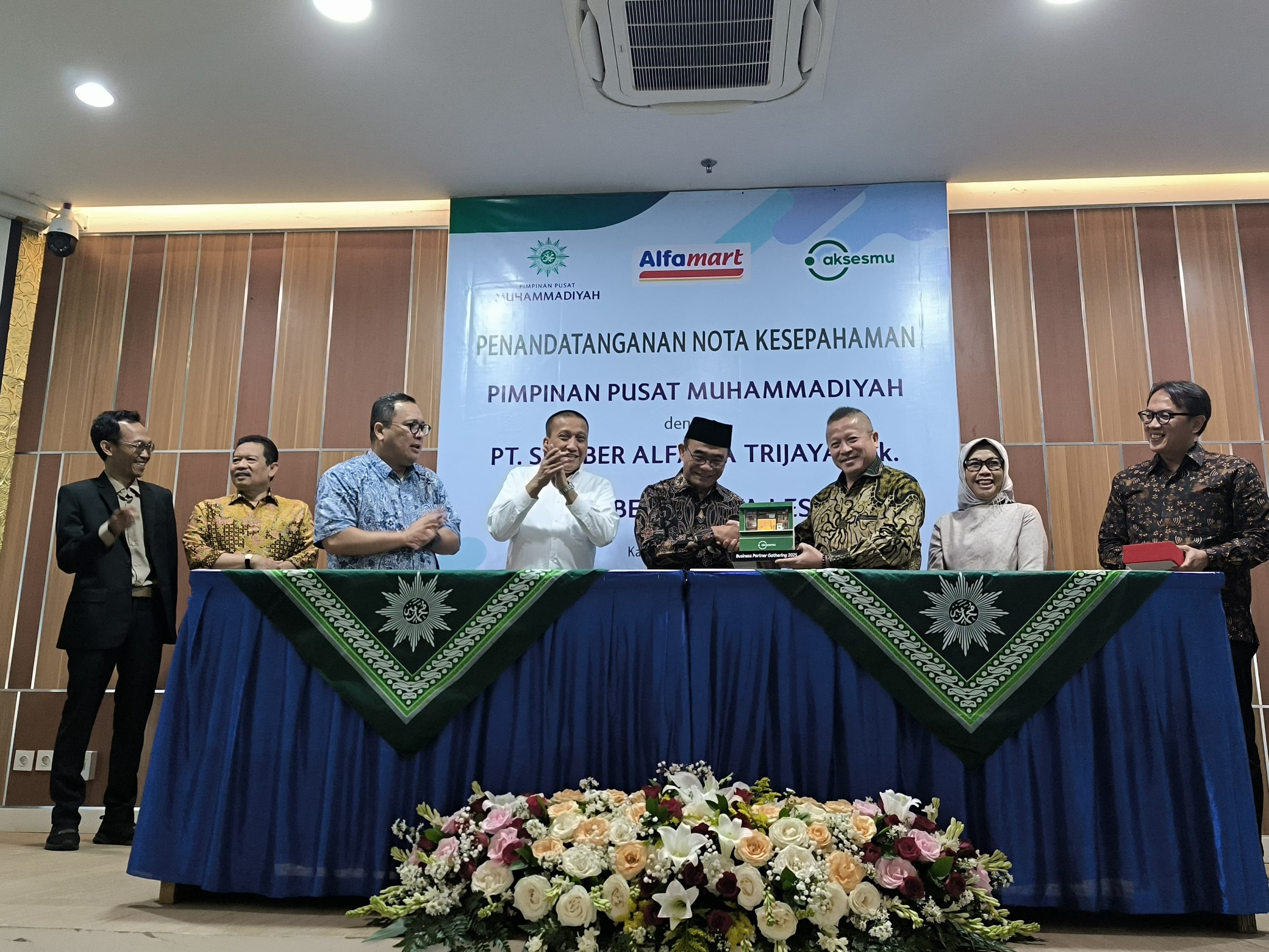 Alfamart dan PP Muhammadiyah Jalin Kerja Sama Kembangkan Mentari Mart
