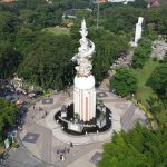 Monumen Jayandaru di Alun-alun Sidoarjo. (Foto: Pemkab Sidoarjo)