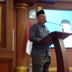Ketua LHKP PWM Jawa Timur, Muhammad Mirdasy, saat menyampaikan sambutan dalam Rakerwil II LHKP PWM Jatim, Ahad (16/2/2025). (Foto: Ubay)