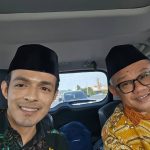 Anggota Komisi X DPR RI dr Gamal Albin said (kiri) membersamai Mendikdasmen RI Prof Abdul Mu'ti, melakukan kunjungan kerja ke Malang Raya, Jumat (7/2/2025). (Foto: Gamal Albinsaid)