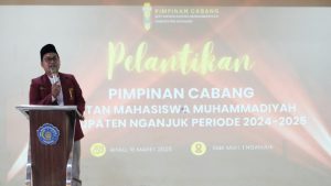 Pesan Ketua Umum DPD IMM Jatim di Nganjuk: Bergandengan Tangan Jalankan Roda Organisasi