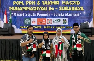 Dorong Kemerdekaan Palestina dari Genosida Israel, LHKP PDM Surabaya Gelar Doa Bersama