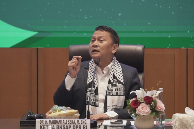 Ketua BKSAP DPR RI, Mardani Ali Sera. (Foto: Humas Fraksi PKS)