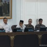 Jajaran Kabinet Merah Putih (KMP) mengikuti Rapat Kabinet Paripurna dalam menghadapi Idulfitri 1446 Hijriah dan arus mudik, Jumat (21/3/2025). (Foto: Tangkapan layar/ Ubay NA)