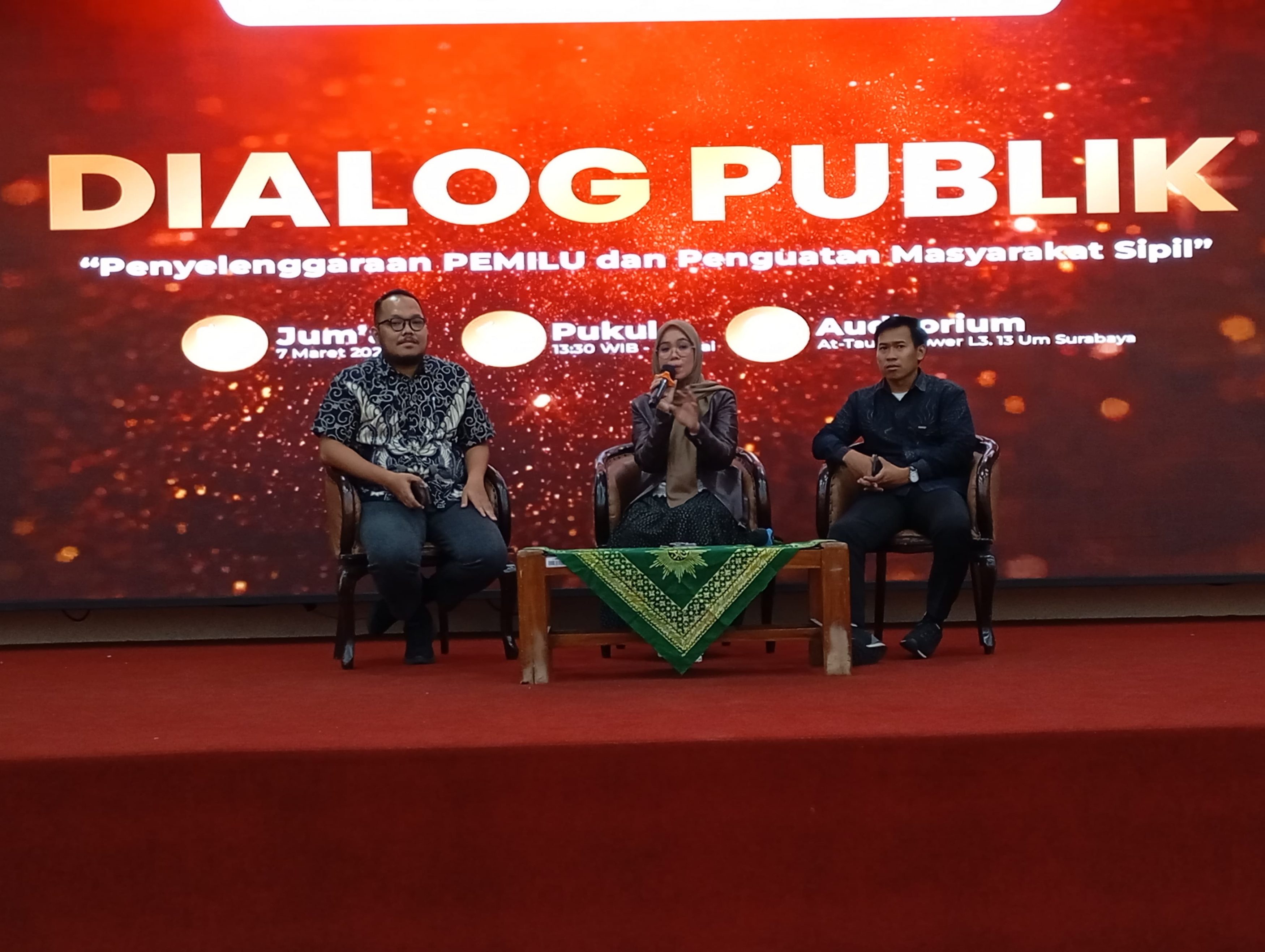 Kuatkan Partisipasi Masyarakat Sipil dalam Demokrasi, DPD IMM Jatim Gelar Dialog Publik Bersama Anggota KPU RI