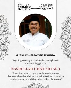 Mat Solar Meninggal Dunia di Usia 62 Tahun, Menteri Kebudayaan Fadli Zon dan Rieke Diah Pitaloka Ucapkan Duka