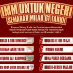 Milad ke-61 DPP IMM. (Foto:: IST)