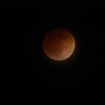 Gerhana Bulan Total. (Foto: NASA)