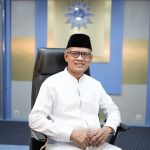 Ketua Umum PP Muhammadiyah Prof. Haedar Nashir mengucapkan selamat Idulfitri 1446 Hijriah. (Foto: Medkom PP Muhammadiyah)