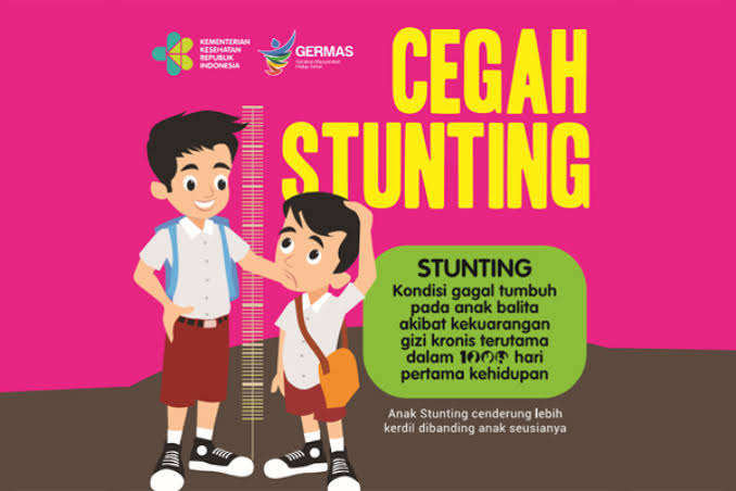 Kampanye cegah stunting. (Ilustrasi: Kemkes RI)