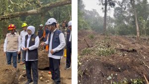 Tinjau Longsor Cangar-Pacet, Khofifah Bakal Bangun Bronjong dan Siapkan EWS Digital untuk Antisipasi